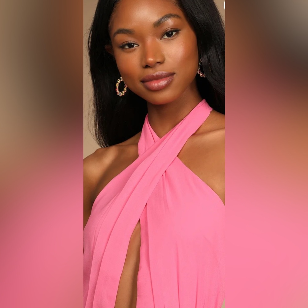 Lulus pink dress - Picture 3 of 4